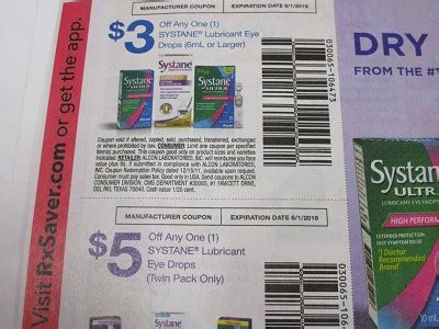 15 Coupons $3/1 Systane Lubricant Eye Drops + $5/1 Systane Lubricant ...