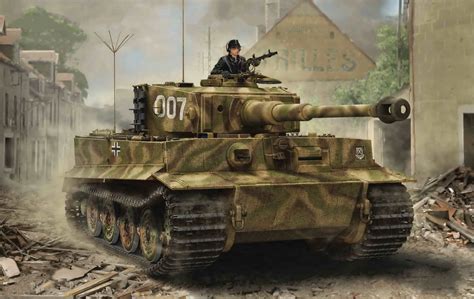 Tiger 1 Tank Painting