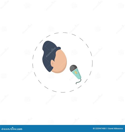 Singer Clipart. Man With Microphone Vector Clipart. Singer Isolated ...