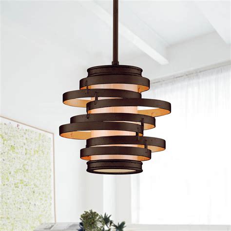 Modern Mini-Pendant Light with Beige / Cream Glass | 113-41-BR/GL ...