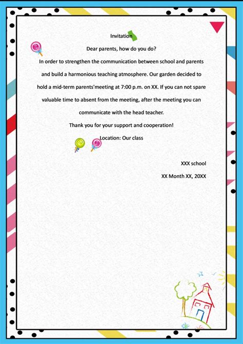 WORD of Parents' Meeting Invitation Letter.docx | WPS Free Templates