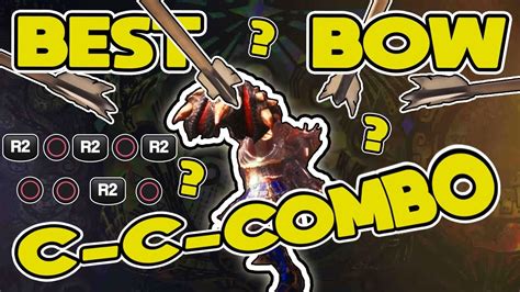 Best Damage Combo For Bow | Monster Hunter World: MHW - YouTube