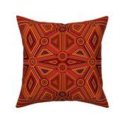 Australian Aboriginal Art Inspired Fabric | Spoonflower