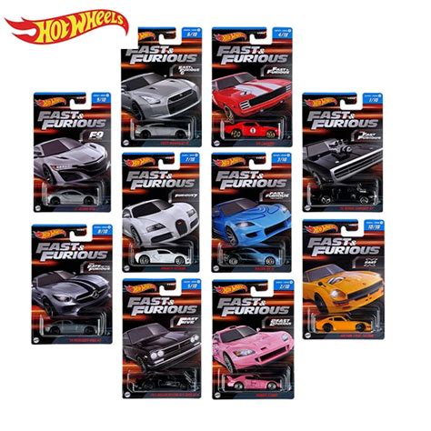 Hot Wheels (P01165) – 2023 Fast And Furious Series Set Of 10 – Giftorita