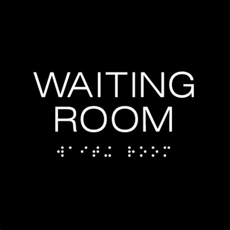 WAITING ROOM Sign | LABORLAWHRSIGNS