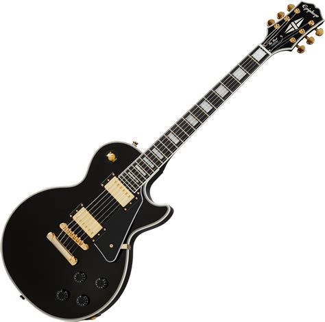 Epiphone Les Paul Custom - ebony Solid body electric guitar black