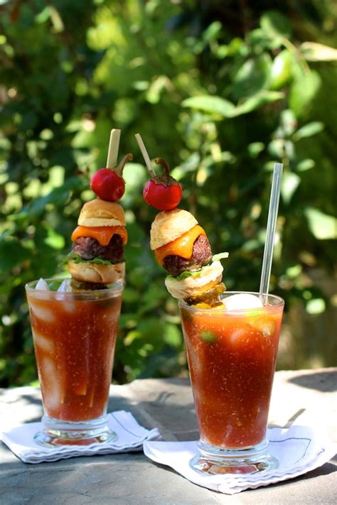 A Cheeseburger Bloody Mary? Yep, That's Right! - Taste With The Eyes