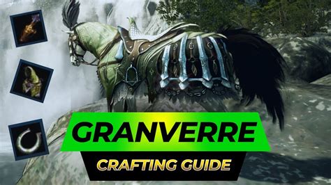 How to Craft Granverre Horse Gear Step by Step Guide For Black Desert - YouTube