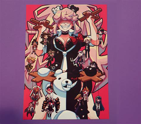 Junko Enoshima Fan Art Print - Etsy