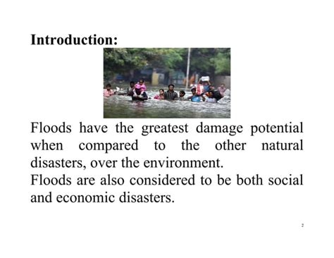 Floods as natural hazards