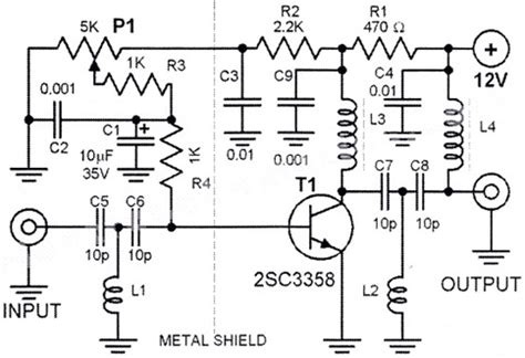 Tv Antenna Signal Booster Circuit Diagram - Circuit Diagram