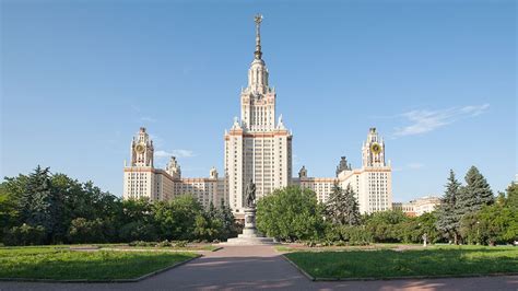 Moscow State University Ranked Top in Eurasia