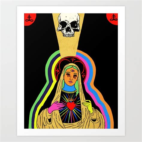 Hail Mary Art Print by corinnehalbert | Society6