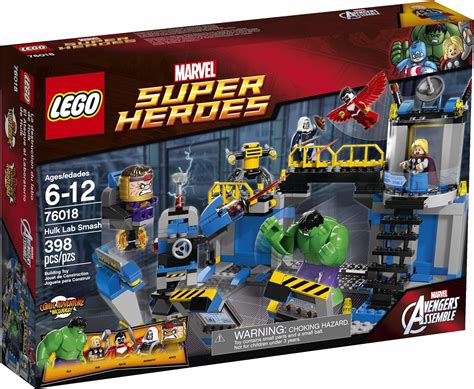 LEGO Superheroes 76018 Hulk Lab Smash, Building Sets - Amazon Canada