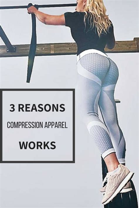 3 Reasons Compression Apparel Works | Compression, Compression leggings, Compression pants