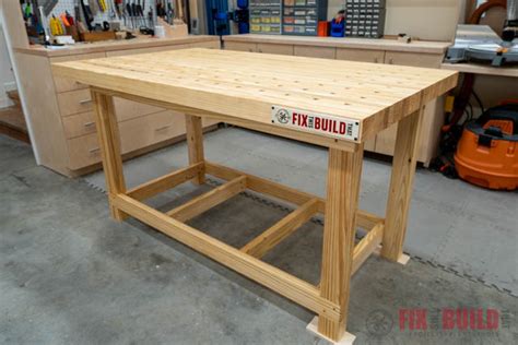 How to Build a Sturdy Workbench Using Cheap Wood | FixThisBuildThat