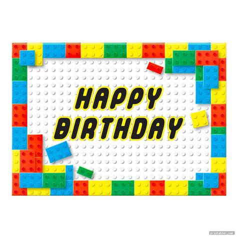 pin on lleeggoo - lego printable birthday cards invitation design blog | free lego printable ...