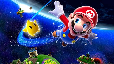 HD wallpaper: Super Mario Galaxy, super mario graphic art | Wallpaper Flare