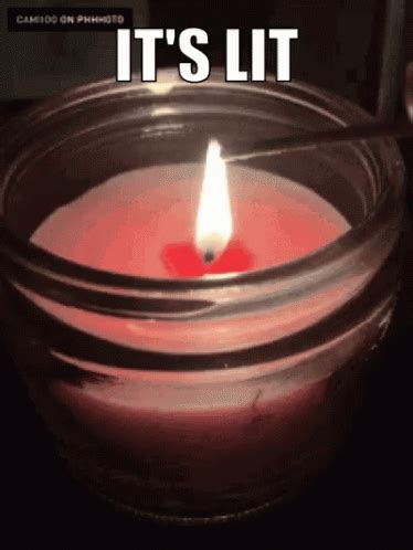 Lit Candle GIF – Lit Candle Fire – discover and share GIFs