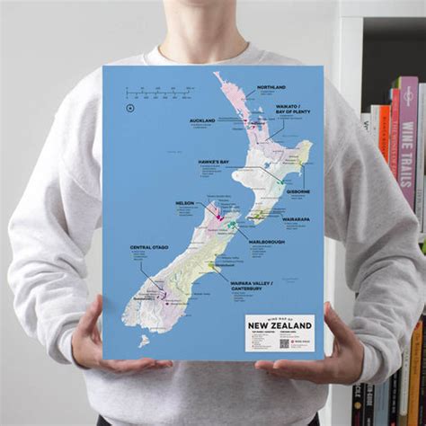 New Zealand Wine Map - 1st Edition – Wine Folly