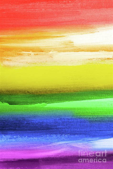 Rainbow pride flag Painting by Delphimages Photo Creations - Pixels