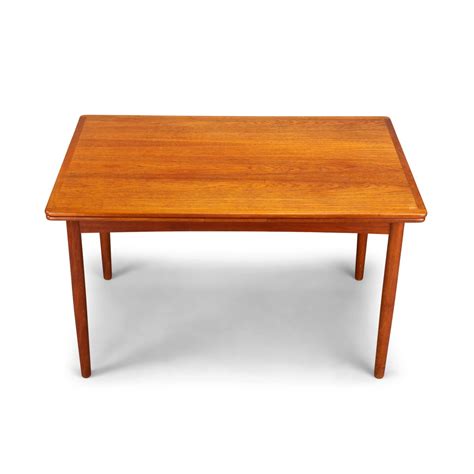 Danish Teak Extendable Dining Table, 1960s for sale at Pamono