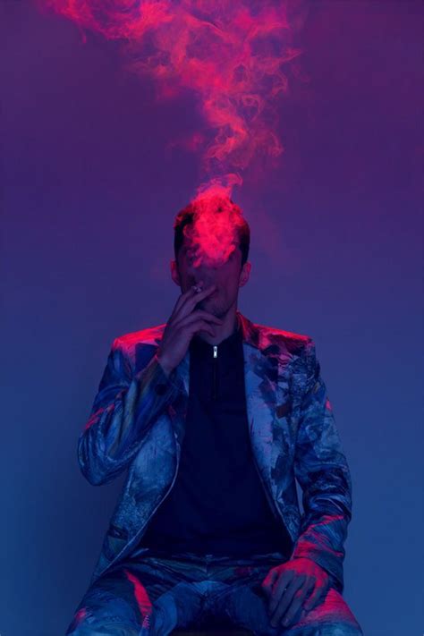 Lighting effects smoke photography neon lights grunge portrait indie ...