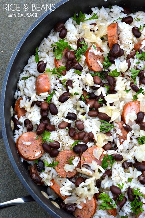 30 Minute Meals: Rice & Beans with Sausage | Colleen Kennedy