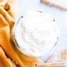 Cinnamon Whipped Cream | Cake 'n Knife