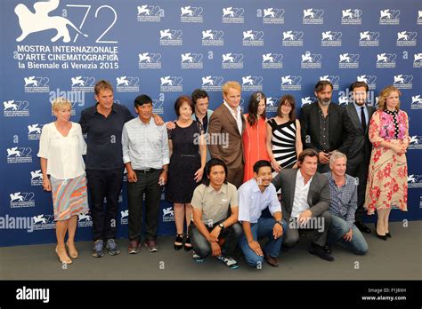 Venice, Italy. 2nd September, 2015. The cast of the movie "Everest ...