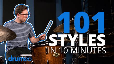 101 Drumming Styles - YouTube