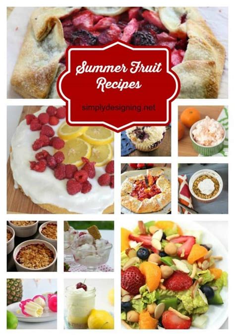 Summer Fruit Recipes