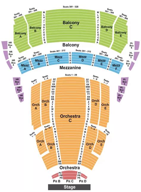 Buell Theater Seating Chart Denver | Cabinets Matttroy