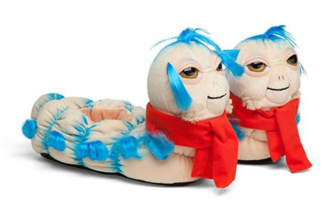 Labyrinth 'Ello' Worm Plush Slippers