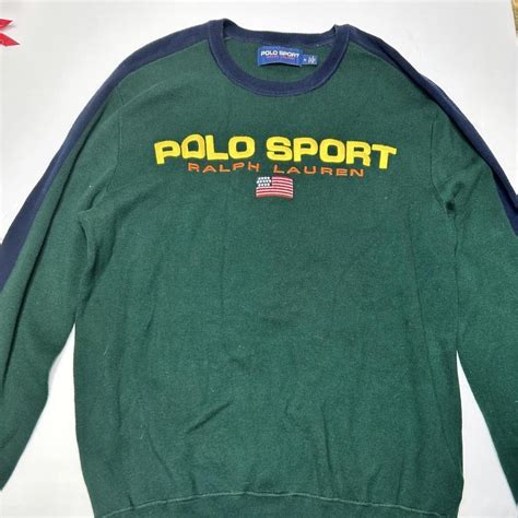 Super pretty green polo sweater. Worn literally once... - Depop