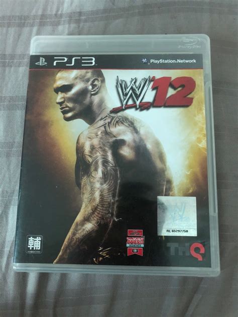 WWE 2K12, Video Gaming, Video Games, PlayStation on Carousell