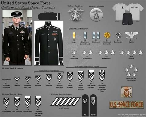 United States Space Force Rank Insignia