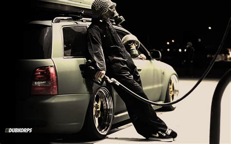 gas Masks, Humor, Audi, Stance Wallpapers HD / Desktop and Mobile Backgrounds