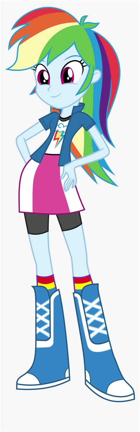 Rainbow Dash Pinkie Pie My Little Pony Equestria Girls, HD Png Download ...