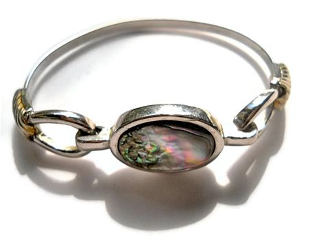 Vintage Avon Bracelet Abalone 1970s