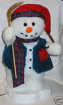 Santa's Best Animated North Pole Snowman | #45592881