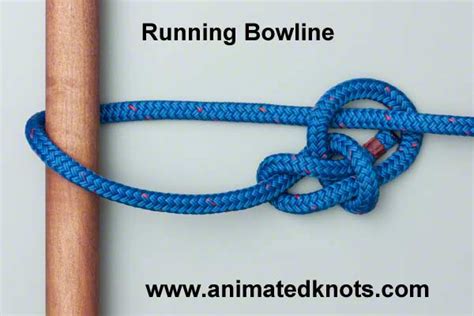 Running Bowline | How to tie the Running Bowline | Knots