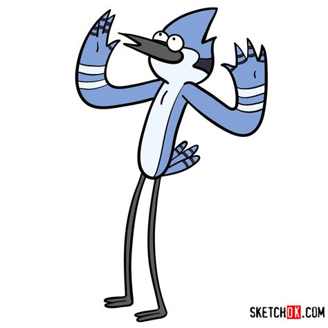 How To Draw Mordecai Regular Show | Images and Photos finder