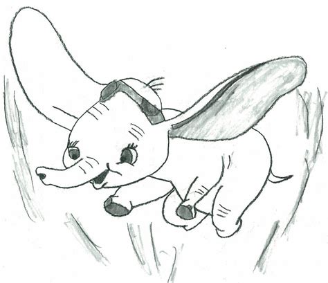 Flying Dumbo by RaychelArt on DeviantArt