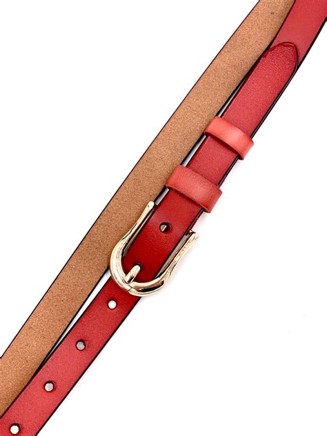 Top grain leather belt - LCS Fashion