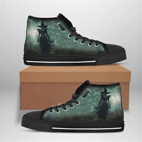 The Wicked Witch Of The West Best Movie Character High Top Vans Shoes - Luxwoo.com