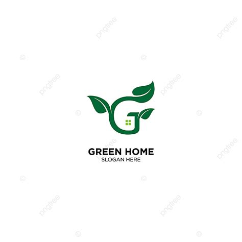 Green Home Logo Vector Hd PNG Images, Green Home Logo Template Vector ...