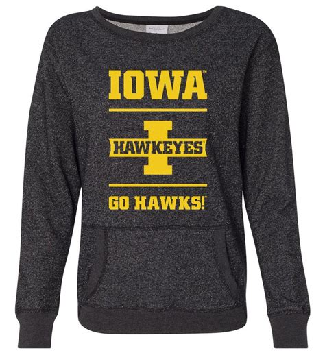 Women's Iowa Hawkeyes Premium Glitter Sweatshirt - Iowa Hawkeyes - Go Hawks | Sweatshirts, Iowa ...