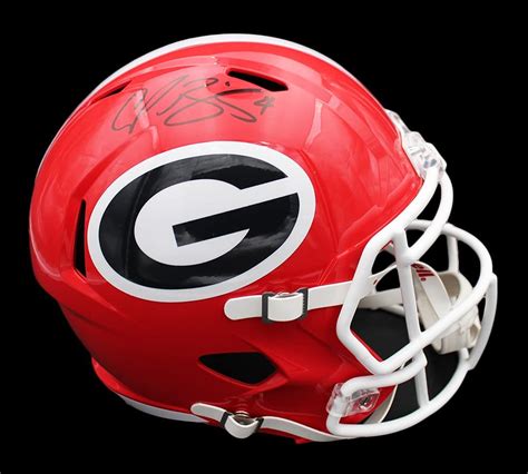 Champ Bailey Signed Georgia Bulldogs Full-Size Speed Helmet (Radtke COA ...