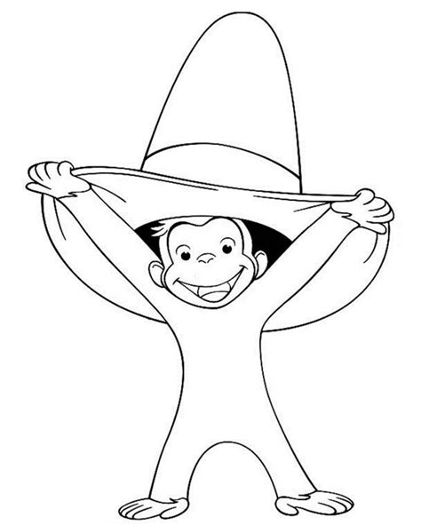 Curious George Coloring Pages | K5 Worksheets | Curious george coloring ...